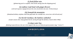 Desktop Screenshot of amberflora.com